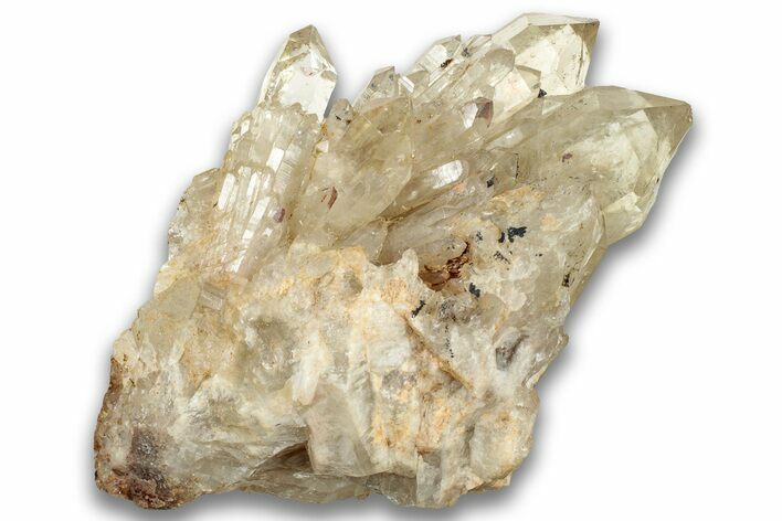 Pineapple Quartz Crystal Cluster - Luena, DR Congo #324387